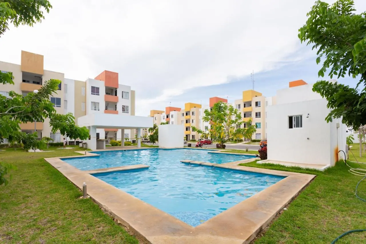 Departamento Vacacional En Playa Del Carmen. Lägenhet
