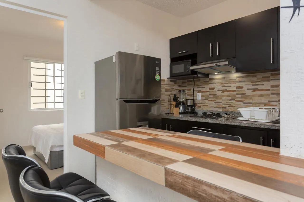 Departamento Vacacional En Playa Del Carmen. Lägenhet Mexiko