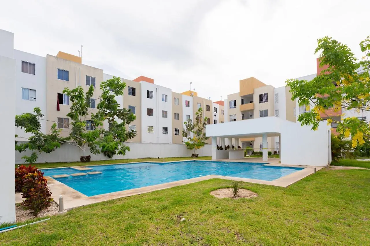 Departamento Vacacional En Playa Del Carmen. Lägenhet