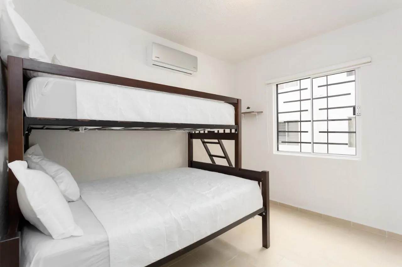Appartamento Departamento Vacacional En Playa Del Carmen.