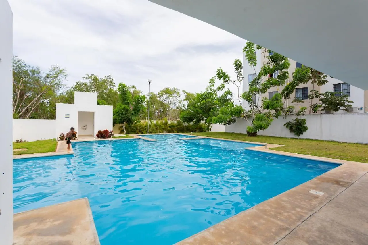 Appartamento Departamento Vacacional En Playa Del Carmen.